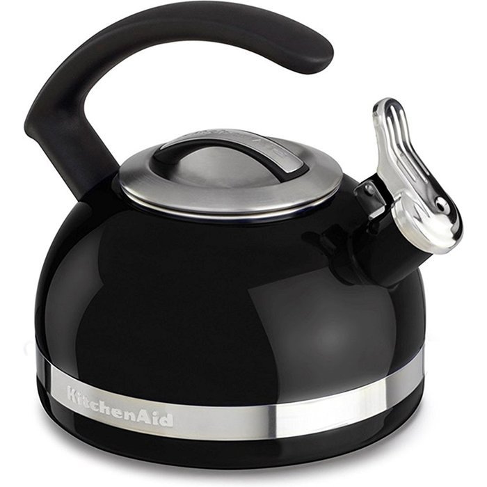 KitchenAid KTEN20CBER 2.0-Quart Kettle with C Handle and Trim Band - Empire Red N6