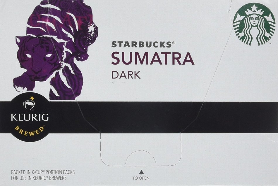 Starbucks Sumatra Dark Keurig K-Cups - 10 ct N5