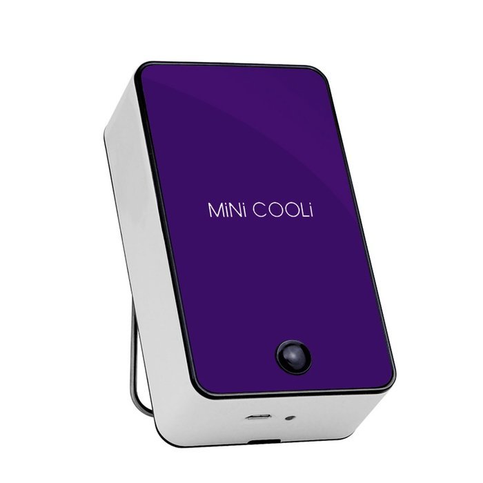 niceEshop(TM) Rechargeable Lithium Battery Fans for Camping and Outdoor Use, Mini Portable Bladeless Air Conditioning... N12