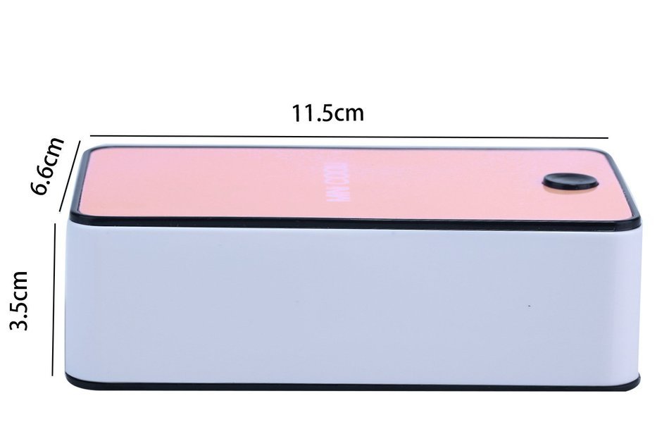niceEshop(TM) Rechargeable Lithium Battery Fans for Camping and Outdoor Use, Mini Portable Bladeless Air Conditioning... N14