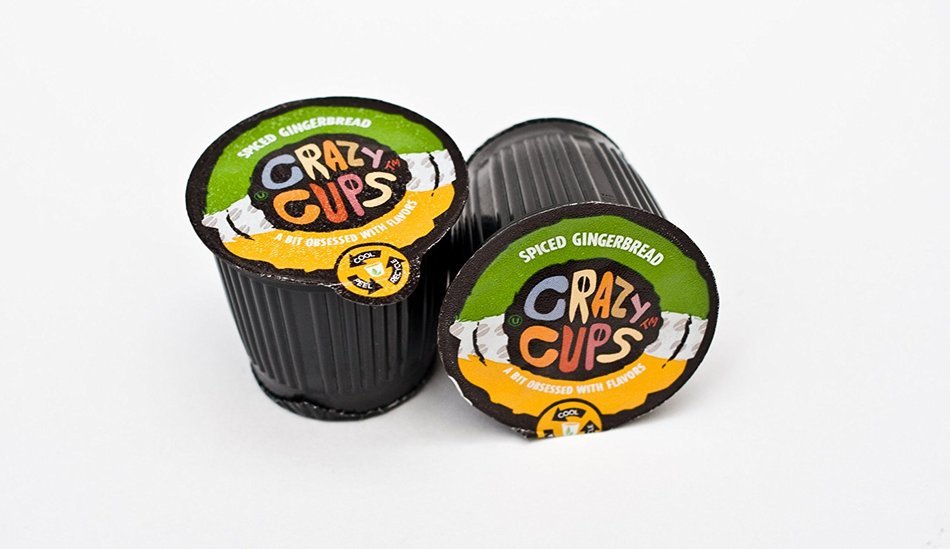 Crazy Cups Flavored Coffee&nbsp;Deluxe Sampler, Single Serve Cups for the Keurig K Cup Brewer, 20 count N6