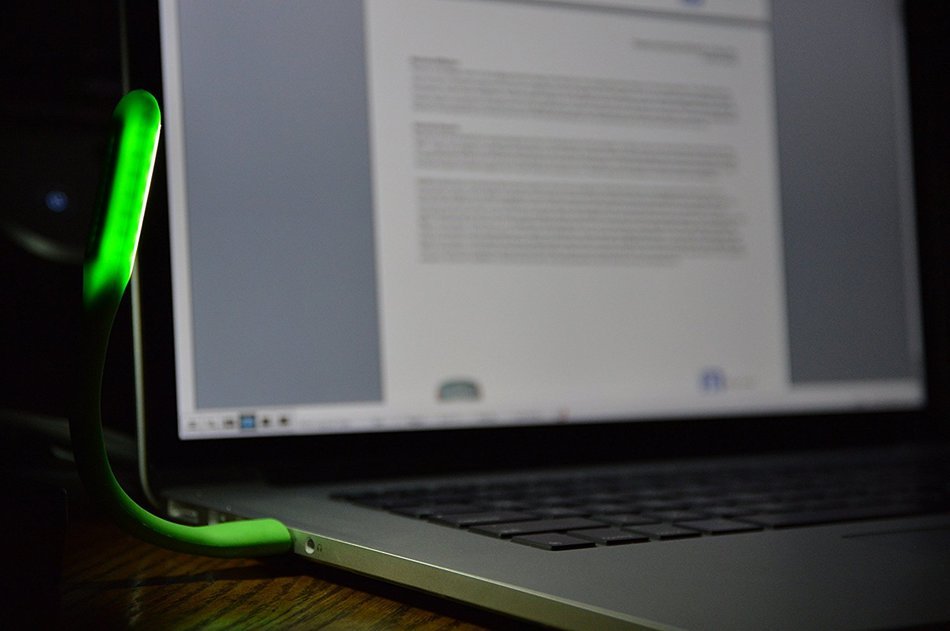 Go Green Power GG-113-USBYL 6 LED USB Light, 6, Yellow N14