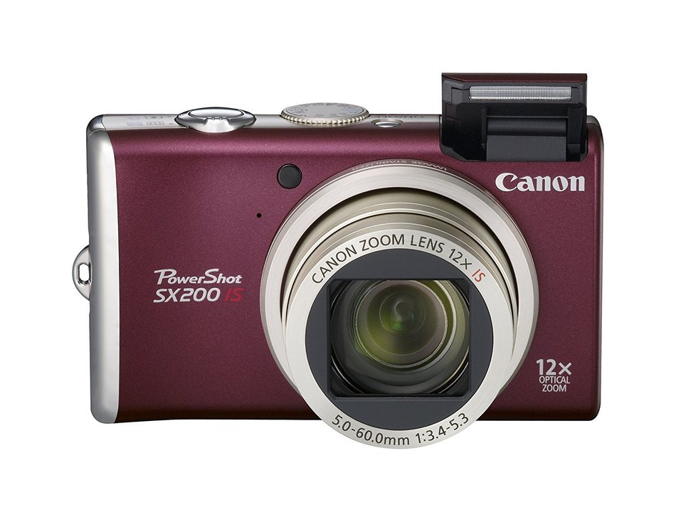 Canon PowerShot SX200IS 12.1 MP Digital Camera with 12x Wide Angle Optical Image Stabilized Zoom and 3.0-inch...
