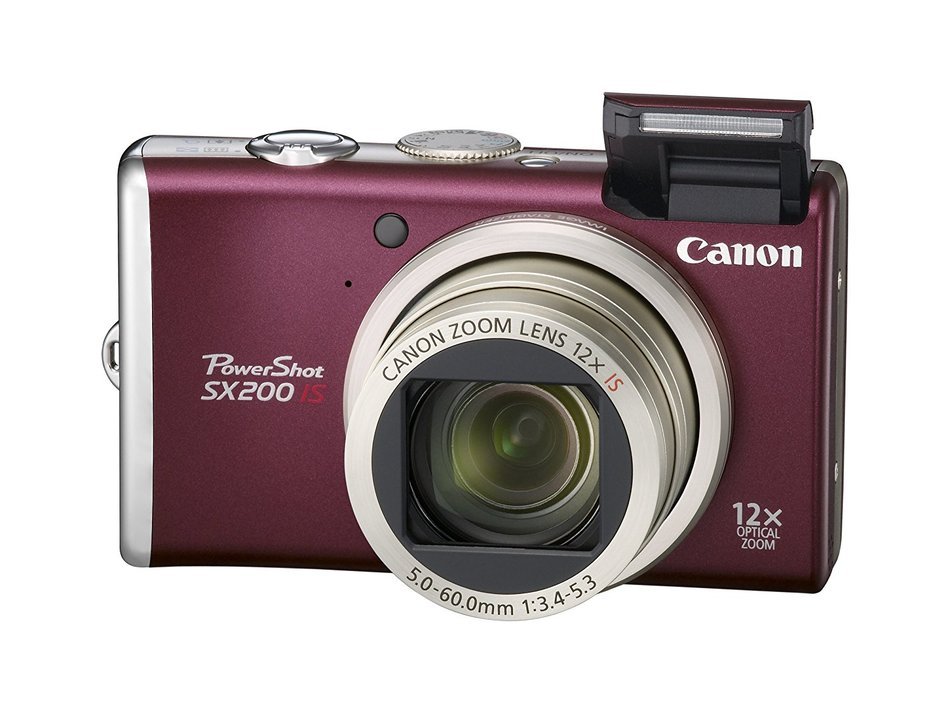 Canon PowerShot SX200IS 12.1 MP Digital Camera with 12x Wide Angle Optical Image Stabilized Zoom and 3.0-inch... N2