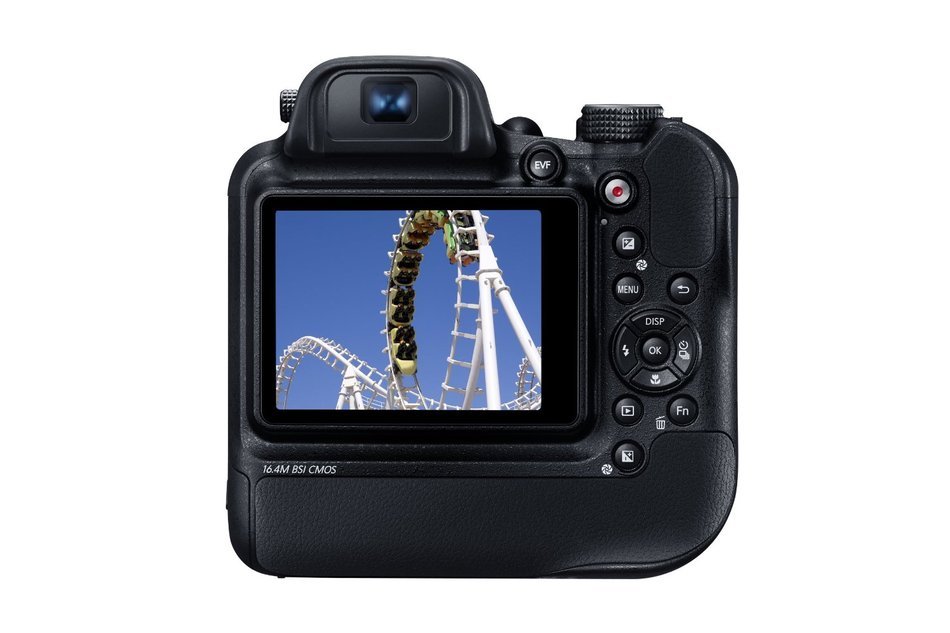Samsung WB2200F 16.3MP CMOS Smart WiFi & NFC Digital Camera with 60x Optical Zoom, 3.0" LCD and 1080p HD Video... N3