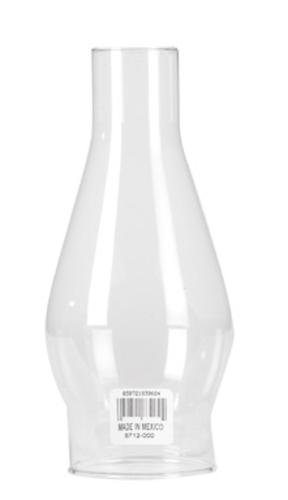 6/Pack 83062 Westinghouse Clear 2-5/8 Fitter 3-1/2 Bulge Chimney Glass