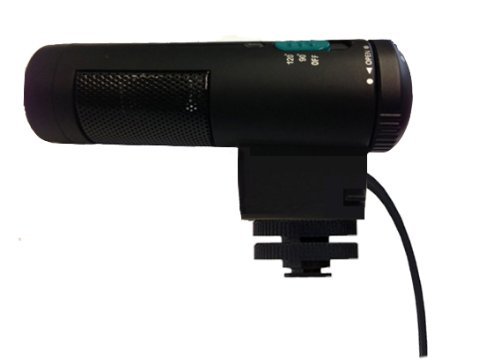 Stereo Microphone With Windscreen (Shotgun) For Sony Handycam HDR-HC9