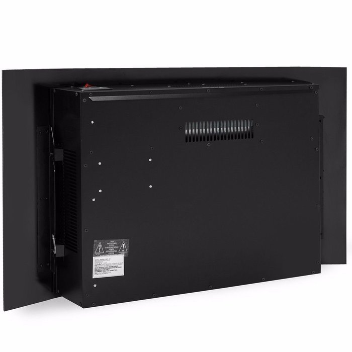 Kissmoji XL Large 35"x22" 1500W Adjustable Heater Electric Wall Mount Fireplace Elegant N3