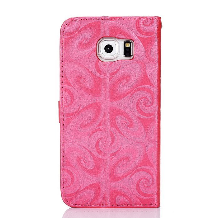 Galaxy S6 Case,Galaxy S6 Wallet Case, PHEZEN Bling Liquid Glitter Love Heart Floating 3D Hourglasses Luxury Pu... N37