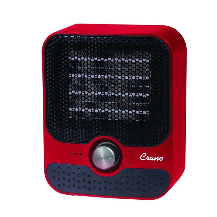 Crane USA EE-6491B Crane Personal Plastic Heater, Blue