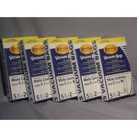 25 MIELE Microfiltration Vacuum Bags + 10 Filters