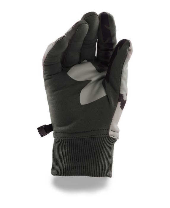 Under Armour Men's UA Scent Control Armour Fleece Gloves Medium RIDGE REAPER BARREN N2