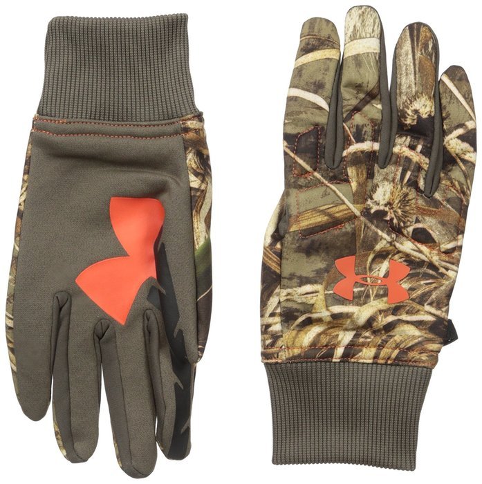 Under Armour Men's UA Scent Control Armour Fleece Gloves Medium RIDGE REAPER BARREN N3