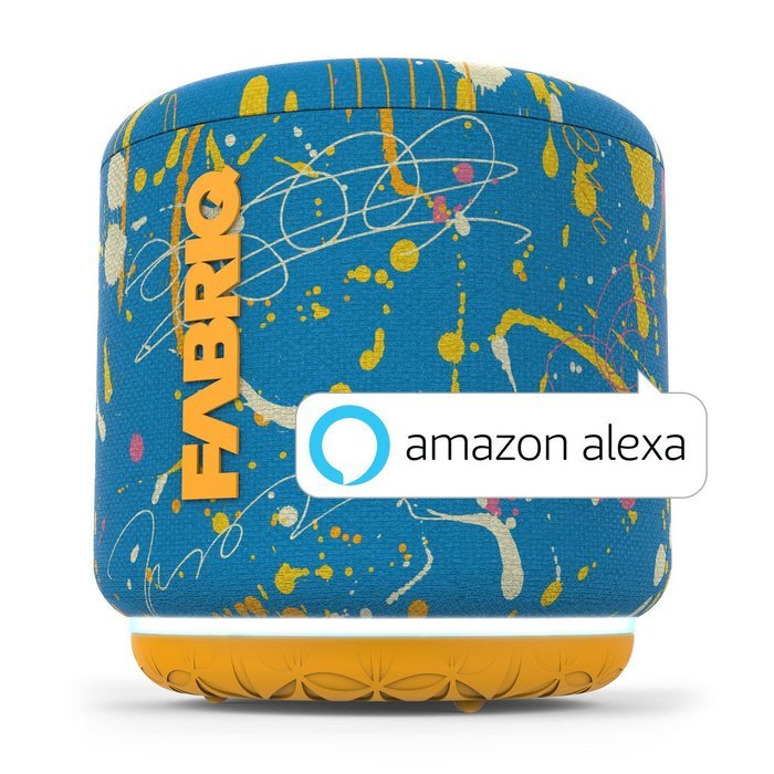 FABRIQ Portable Wi-Fi and Bluetooth Smart Speaker With Amazon Alexa