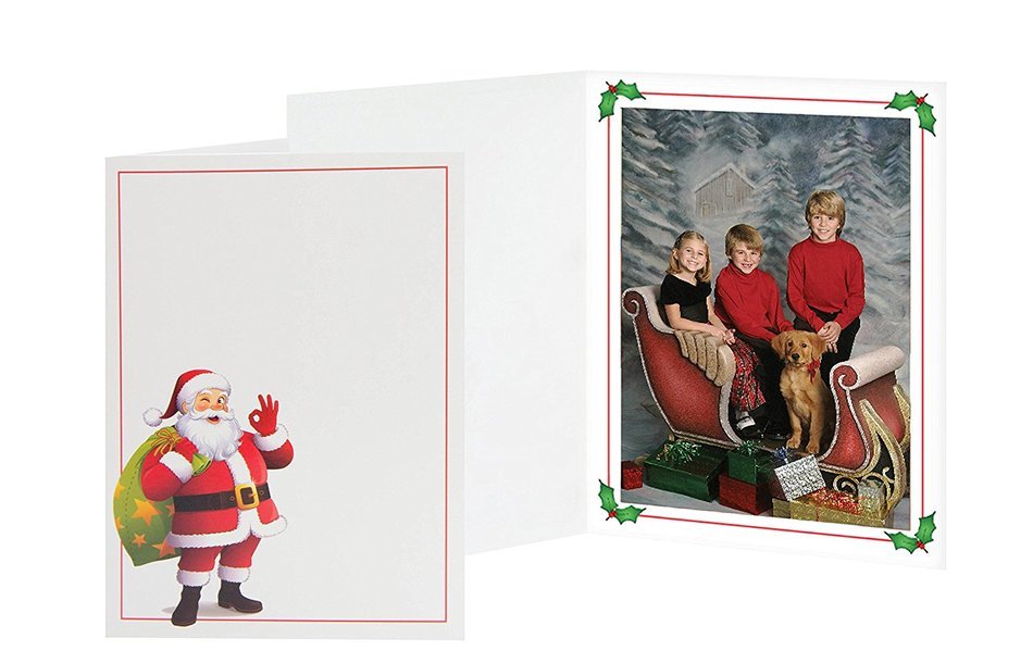 Tyndell 4x6 Santa Photo Folder 25 Pack
