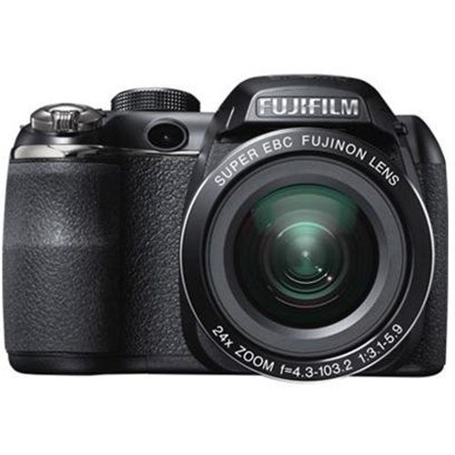 Fujifilm FinePix S4250 14MP 24x Optical Zoom Digital Camera (Black)