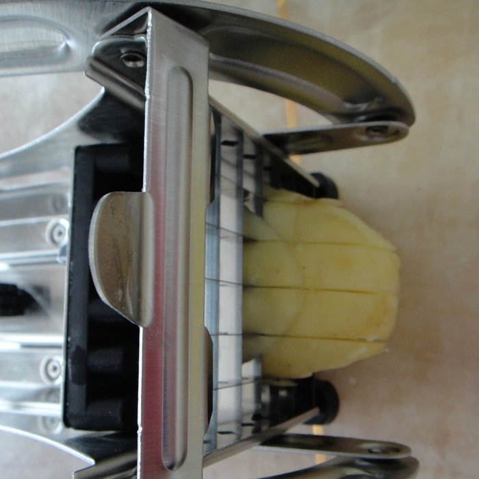 K22 Stainless Steel French Fry Cutter Potato Vegetable Slicer Chopper 2 Blades:New by WW shop N7
