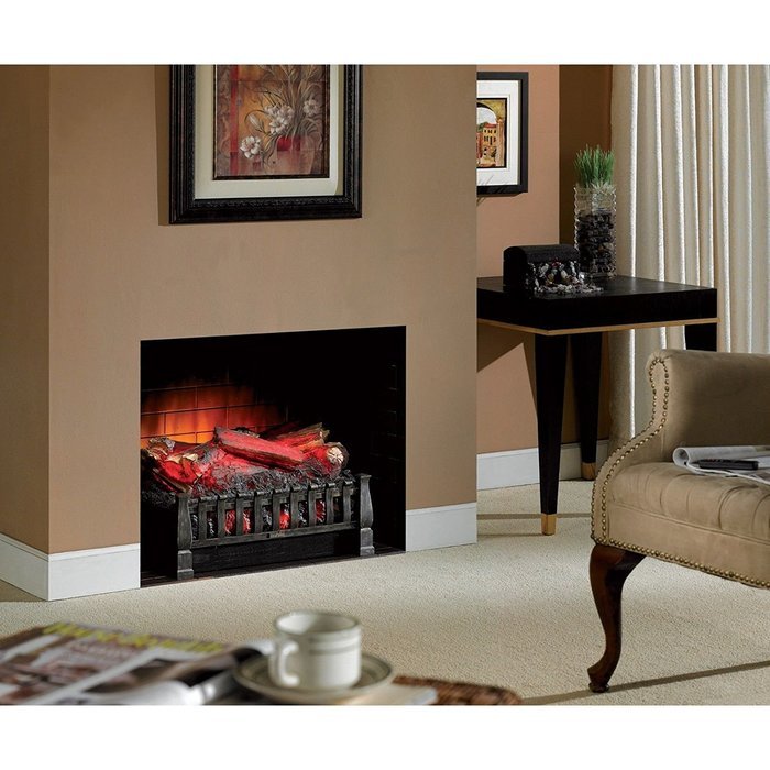 Electric Fireplace Insert Duraflame 20" Freestanding Log Set with Heater, Blower, Remote. Create Ambiance and... N3