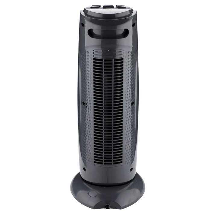 Homeleader NSB-200C4L 1500W Tower Heater, Ceramic Oscillating Heater with Remote Control, LCD and Timer, Black...
