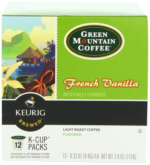 Green Mountain Coffee French Vanilla, K-Cup Portion Pack for Keurig K-Cup Brewers, 12-Count (Pack of 3) N3