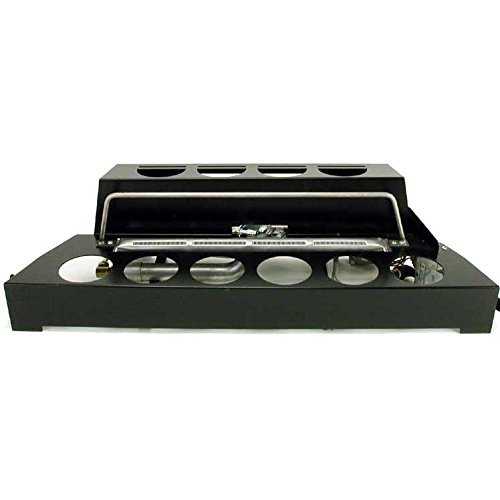 Rasmussen 30 Inch Natural Alterna Fireball Set With Vent Free Natural Gas Black Chassis Burner - Variable Flame... N3