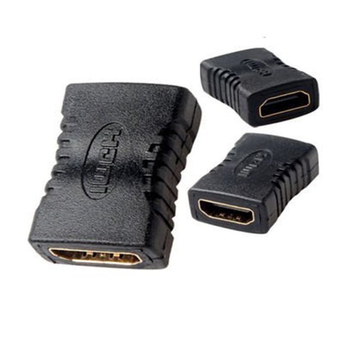 Hdmi Extender Female To Female Coupler Adapter -Black
