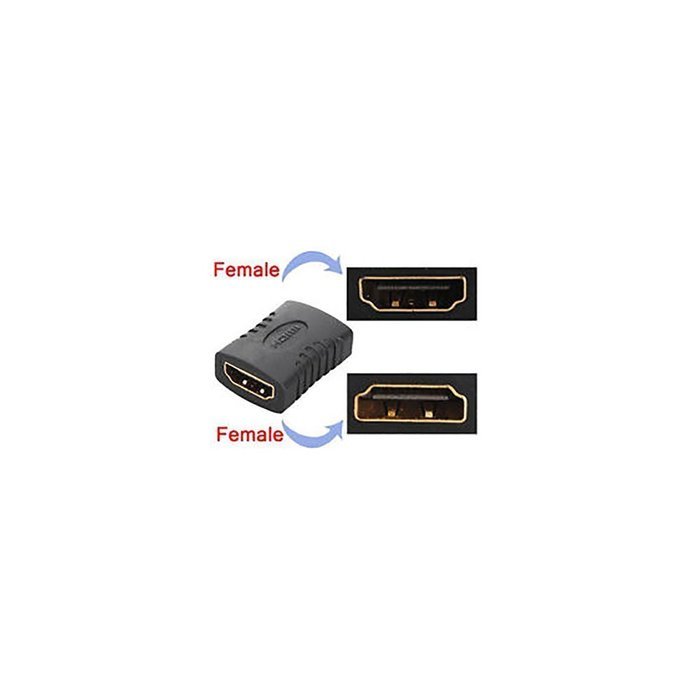 Hdmi Extender Female To Female Coupler Adapter -Black N2