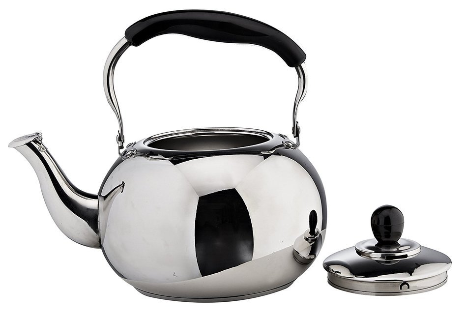 Whistling Tea Pot Polished Stainless Steel N5