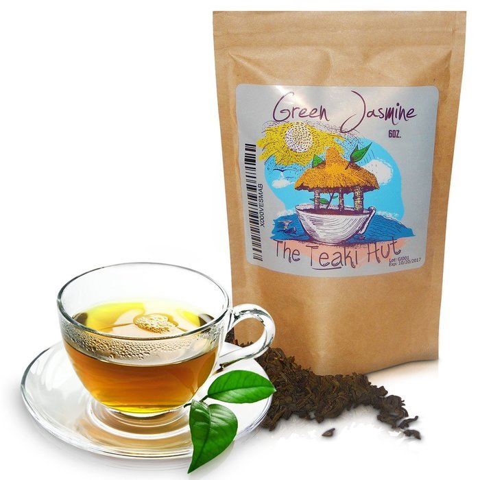 Organic Jasmine Green Tea 2 Ounce (30 Servings): A Bright, Crisp, Flavorful Loose Leaf Green Tea From A 3 Time... N9