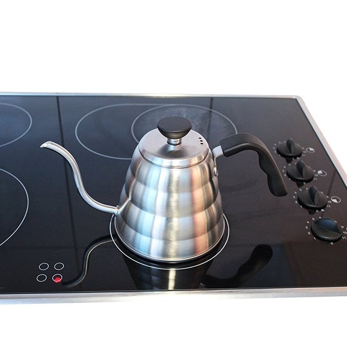 Premium Pour Over Coffee Kettle By KB Goodlife - 1.2 L / 40 oz Gooseneck Pouring Kettle - Brushed Stainless Steel... N4