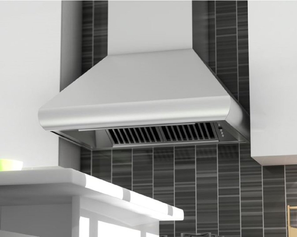 Z Line 687-304-30 1200 CFM Outdoor Wall Mount Range Hood, 30", Stainless Steel