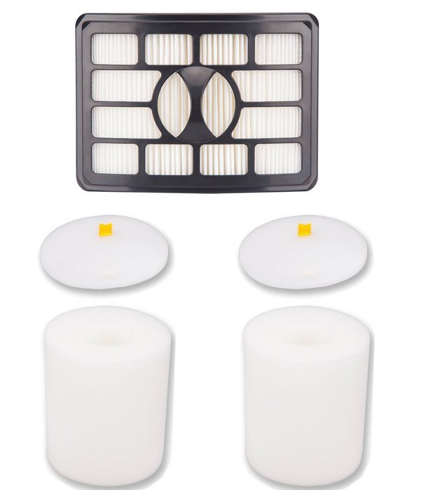 I-clean Replacement HEPA Post Filter & Foam Filter Kit for Shark Rotator Pro Lift-Away NV500 Series NV500 NV501...