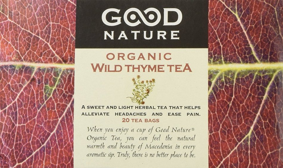 Good Nature Organic Wild Thyme Tea, 1.07 Ounce N2