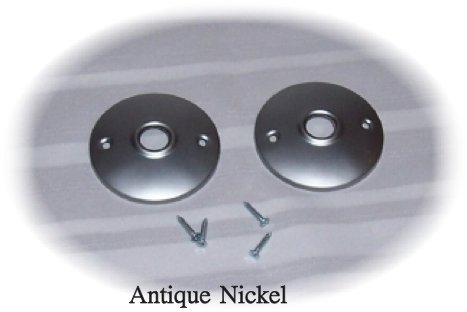 Lot of Three (3) Retor-Fit Rosette Kits. A very affordable way to install Antique Door Knobs for modern pre-drilled... N6
