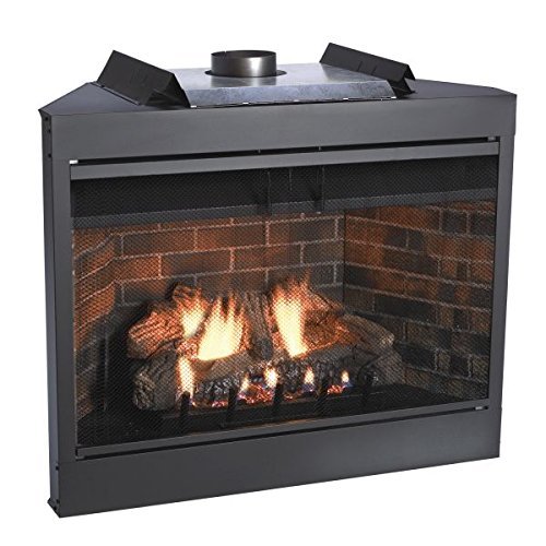 Deluxe 42 Keystone Series MV Flush Face B-Vent Fireplace - Natural Gas