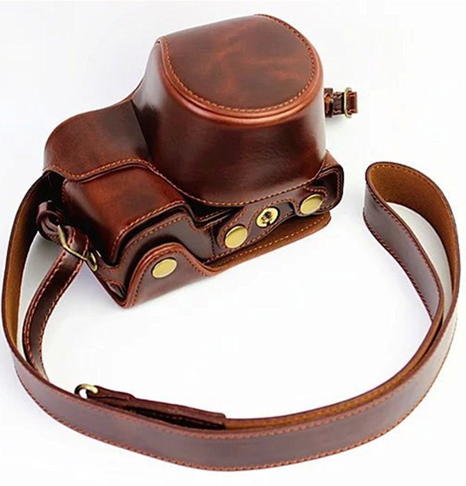 xhorizon TM FL1 Full Protection Bottom Opening Version Protective Leather Camera Case Bag with Tripod Design for... N7