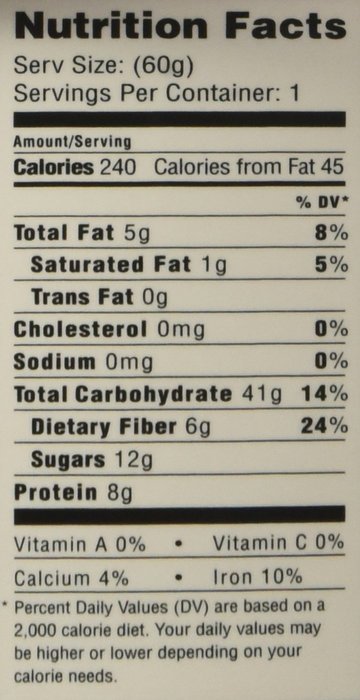 Modern Oats Apple Walnut Oatmeal, 2.6 Ounce (Pack of 12) N24