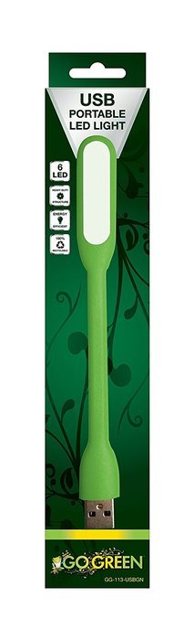 Go Green Power GG-113-USBYL 6 LED USB Light, 6, Yellow N21