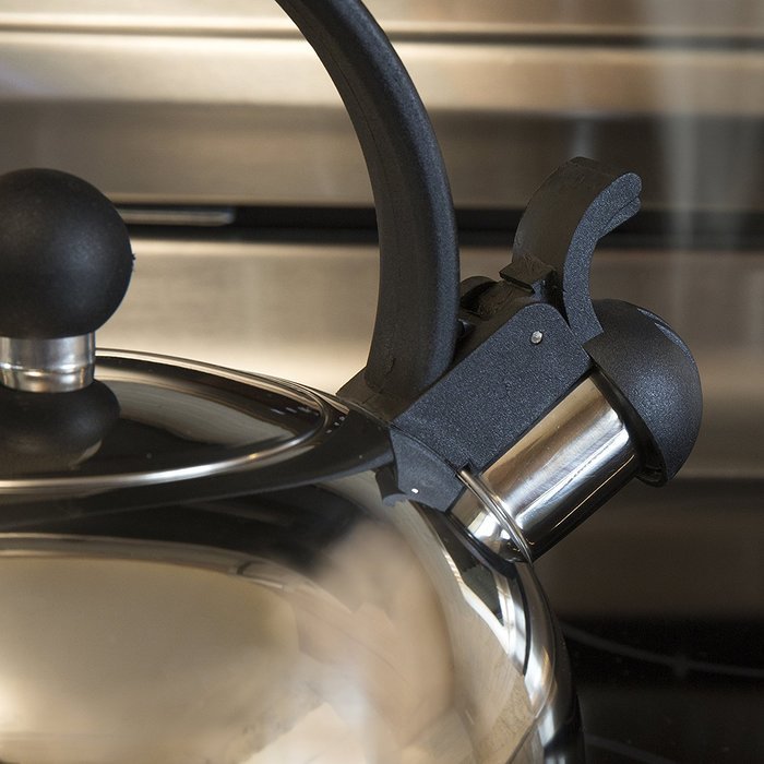 Primula Today Simon Whistling Kettle &ndash; Whistling Spout, Locking Spout Cover, and Stay-Cool Handle &ndash; Stainless... N3