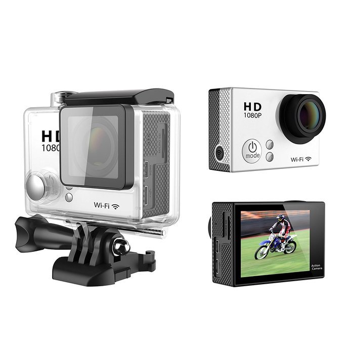 CarLink(TM) 2 " LTPS LCD 1080P Sport Action Camera Waterproof Diving Sport Camcorder with 6G 170 Degree Wide Angle...