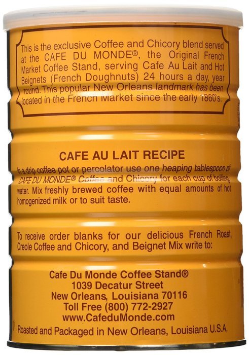 Cafe Du Monde Coffee Chicory, 15-Ounce (Pack of 3) N2