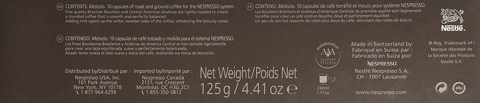 Nespresso: Melozio (VertuoLine), 10 Count