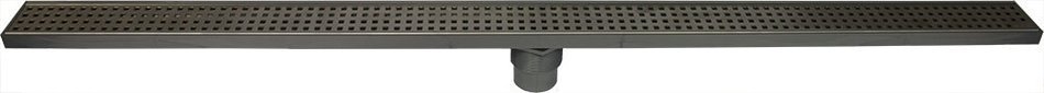 QuARTz by ACO 37243 Opening Square Design Grate, 3-Feet N3