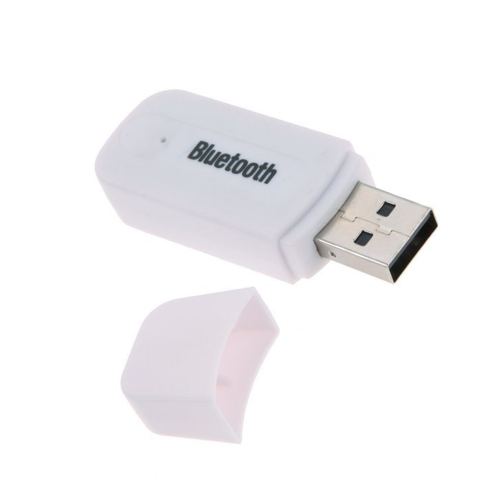 Chinatera 3.5mm Stereo Audio Music Speaker Receiver Adapter Dongle USB Bluetooth Wireless
