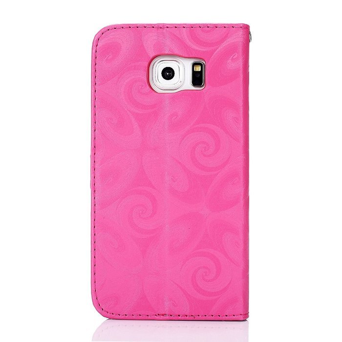 Galaxy S6 Case,Galaxy S6 Wallet Case, PHEZEN Bling Liquid Glitter Love Heart Floating 3D Hourglasses Luxury Pu... N46