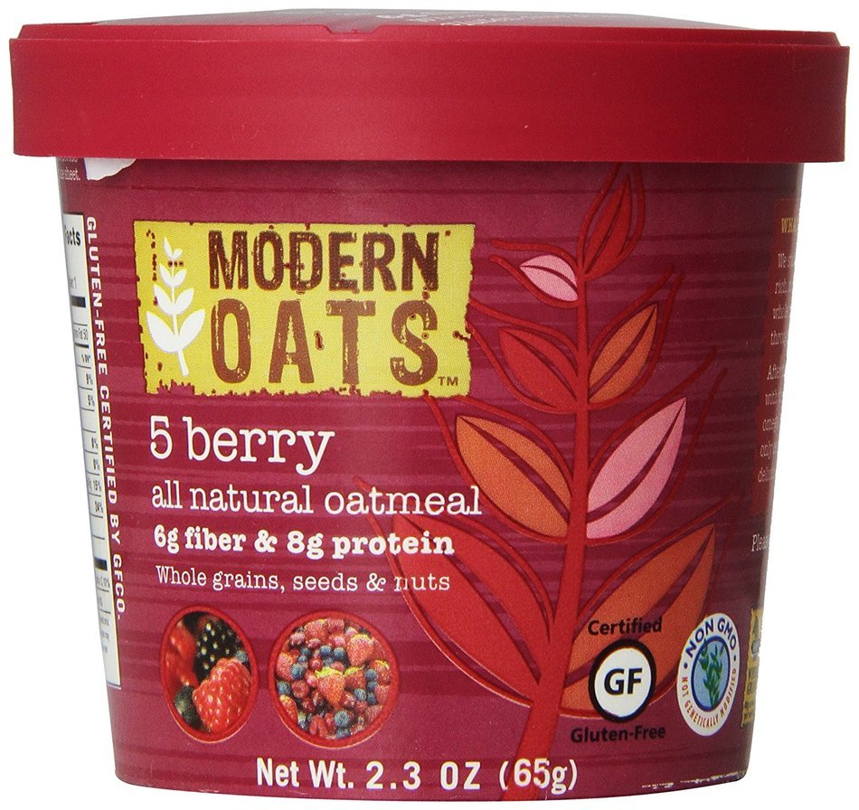 Modern Oats Apple Walnut Oatmeal, 2.6 Ounce (Pack of 12) N41