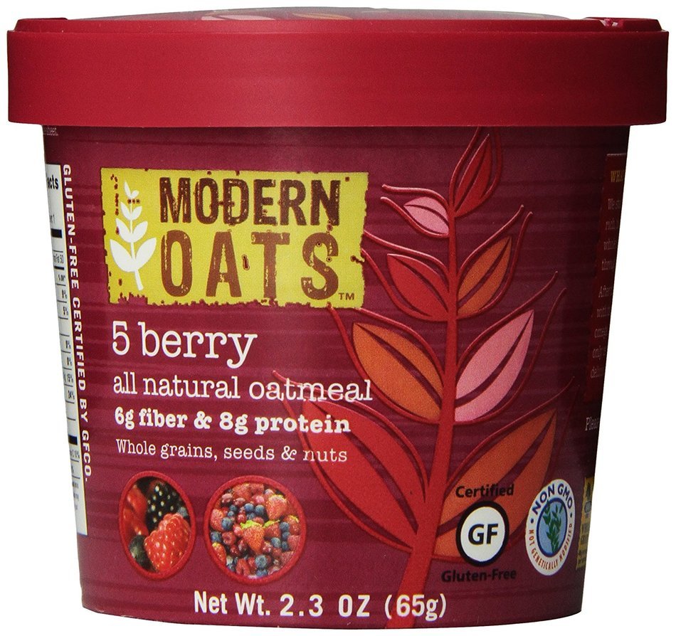 Modern Oats Apple Walnut Oatmeal, 2.6 Ounce (Pack of 12) N45