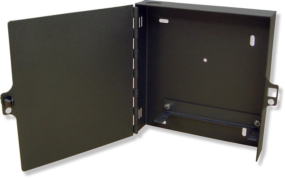 Lynn Electronics Fiber Optic Wall Mount Enclosure Box, holds 1 LGX footprint panels or modules for a maximum capacity...