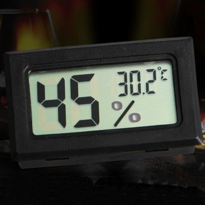 Youzee Mini Digital LCD Indoor Temperature Humidity Meter Thermometer Hygrometer N4