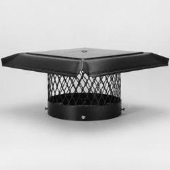 Chimney 14850 HomeSaver Pro Chimney Cap For Round Clay Flue Tiles - 10 Inches